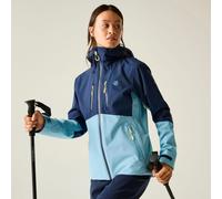 Blue female 16 Dare 2b Women's Waterproof Diverging II Jacket Blue, Size: 16