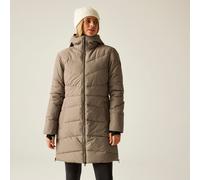 Dare 2b Women's Waterproof Striking V Padded Jacket Beige, Size: 12