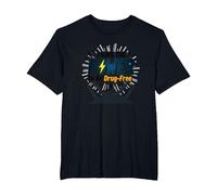 Dare to Be Drug-Free: Empowering Anti-Addiction Message T-Shirt, Men's Big and Tall, Black, 5X Tall