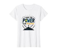 Dare to Be Drug-Free: Empowering Anti-Addiction Message T-Shirt, Women, White, L