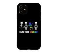 Dare to Be Yourself Shirt | Cute LGBT Pride T-Shirt Case for iPhone 11