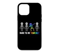 Dare to Be Yourself Shirt | Cute LGBT Pride T-Shirt Case for iPhone 12 mini