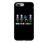 Dare to Be Yourself Shirt | Cute LGBT Pride T-Shirt Case for iPhone 7 Plus/8 Plus