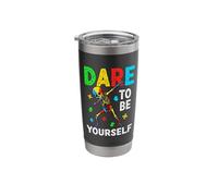 Dare to Be Yourself Stainless Steel Insulated Tumbler