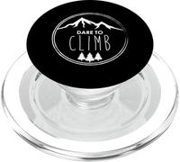 Dare To Climb Inspiring Mountain Adventure PopSockets PopGrip for MagSafe