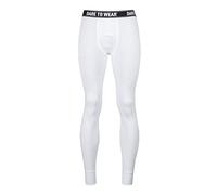 Dare to Wear SOCKSHOP Mens Lightweight Long Johns Pack of 1 White Extra Large