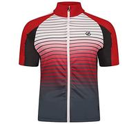 Dare2b AEP Virtuous S/S AEP Reflective, Full Zip, Short Sleeve Fleece. Featuring Q-WIC Thermal and Vect Cool Eco Technologies. Suitable for Cycling and Hiking.