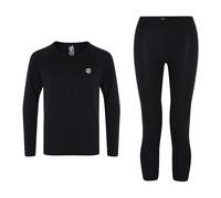 Dare2B Boy's Elate III Thermal Baselayer Set Base Layer, Black, 5-6 Years
