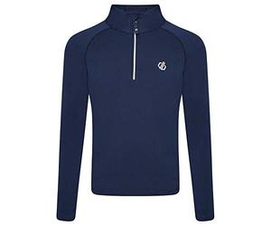 Dare2b Boys Kids' Recycled Midlayer Half Zip Top Consist II Core Stretchetch, Moonlight Denim, 13 Years EU