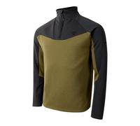 Dare2b Dignify IV Stretch Midlayer: Black/Martini Olive: L Size: L, Co