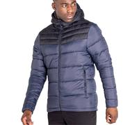 Dare 2b Mens Hot Shot Baffled Jacket (XL) (Ebony Grey/Black)