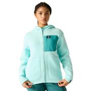 Dare2b Firn Hooded Borg Full Zip Fleece Green 34 Woman