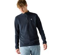 Dare2b Men's Zip-Neck Fleece Freethink II – Insulating Brushed, Half-Zip – Black
