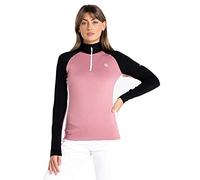 Dare2b Involved II Womens Core Strech for Ski, Hiking and Trekking - Recycled warm backed stretch fabric, Quick drying, Grown on hood and full zip
