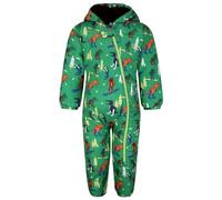 Dare 2b Kids Fully Lined Bambino II Insulated Snowsuit Trek Green Dinosaur, Size: 6-12m