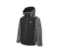 Dare2b Kids Cheerful Ski Jacket: Black/Storm: 15-16 Years Size: 15-16