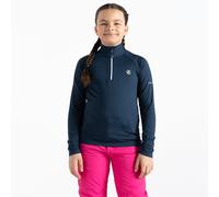 Dare2b Boys Kids' Recycled Midlayer Half Zip Top Consist II Core Stretchetch, Moonlight Denim, 3-4 Years EU