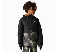 Dare2b Kids Freehand II Ski Jacket: Black/Distressed Print: 11-12 Year