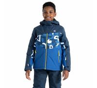 Dare2b Kids Humour II Ski Jacket: Olympian Blue Graffiti/Moonlight: 13