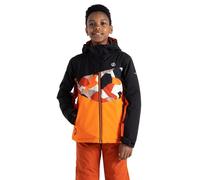 Dare2b Kids Humour II Ski Jacket: Orange/Black: 7-8 Years Size: 7-8 Ye