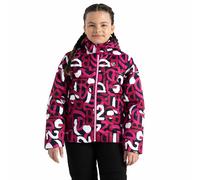 Dare2b Kids Liftie Ski Jacket: Pink Graffiti Print: 13 Years Size: 13