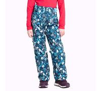 Dare2b Kids Timeout II Ski Pants: River Blue Floral Print: 9-10 Years
