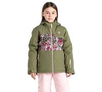 Dare2b Kids Traverse II Ski Jacket: Olivine Green/Olivine Leopard: 9-1