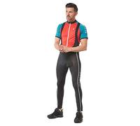 Dare2b Men AEP Technique Lightweight Quick Drying Reflective Bibbed Cycling Tights - Black, X-Large
