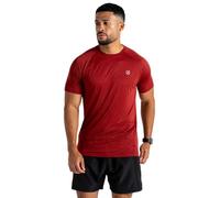 Dare2B Mens Accelerate Tee T-Shirts/Polos/Vests Yoga Shirt, Danger Red, 3XL EU