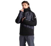 Dare 2b Men's Water-repellent Baseplate II Jacket Black Grey, Size: L - Sale