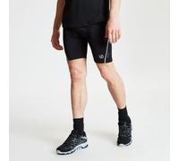 Dare2b Mens Reflective Gel Padded Cycling Shorts in Black | Moisture/Sweat Wicking Fabric for Quick Drying Comfortability
