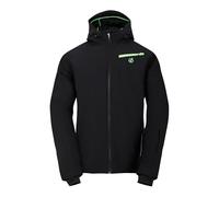 Dare2B Mens Eagle Ii Ski Jacket, Black Green Flash, 3XL EU