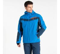Dare 2b Water-repellent Mens Blue Colour Block Eagle II Ski Jacket, Size: S - Sale