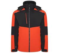 Dare2B Mens Emulate Ski Jacket, Amber Glow Black, XS EU