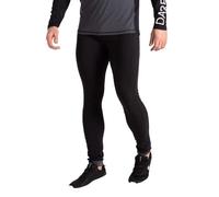 Dare2B Mens Exchange Baselayer Leggings with Advanced Q-WIC+ Technology, Perfect for Wintersports & Outdoors Black Grey