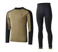 Dare2b Men's Exchange III Base Layer Set, Black & Martini Green, M