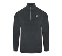 Dare 2b Mens Freethink II Half Zip Sweatshirt Fleece Jacket, Sustainable & Soft - Perfect for Outdoors, Walking, Hiking & Camping Ebony Grey