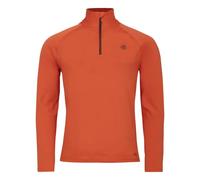 Dare2B Men's Fuse Up II Recycled Lightweight Core Stretch Midlayer with ilus Core fabric, perfect for Hiking, Skiing & Snowboarding Orange Rust