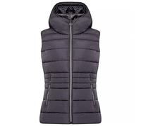 Dare2b Mens Gilet Bodywarmer Womens Jacket recicled water repellent finish, padded jacket withgrown on hood, full zip and 2 low zip pockets