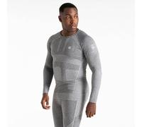 Dare2b Mens In The Zone BL L/S Tee Charcoal Grey Marl