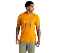 Dare2B Mens Movement Tee T-Shirts/Polos/Vests Yoga Shirt, Desert Sun, S EU Yellow