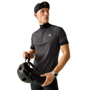 Dare2b Pedal It Out Ii Short Sleeve Jersey Black XS Men XS Black / Chrcoal