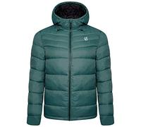 Dare2B Mens Recycled Synthetic Down Insulation Water Repellent Drifter Jacket Fern Green