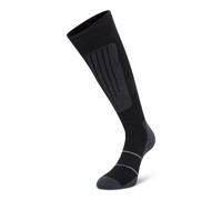 Dare2b Mens Technical Ski Socks: Black/Ebony Grey: 6-8 Size: 6-8, Colo