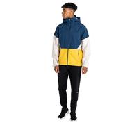 Dare2B Mens Terrain Waterproof Jacket, Moonlight Denim Ceylon Yellow, L EU