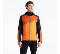 Dare2b Mens Touring Hybrid Jacket Quilted with Stretch Panels Hooded