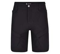 Dare2b Mens Tuned in II Multi Pocket Walking Shorts in Black Nylon | Showerproof, Lightweight, Quick Dry, Breathable, Stretchy Cargo Pants for Trekking Hiking Climbing