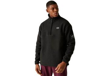 Dare2b Mens Twin Tip Half Zip Fleece Sweatshirt, Black, S EU