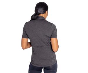 Dare2b Pedal Through It Short Sleeve Jersey 42 Black Marl