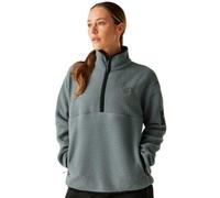 Dare 2b Women's Slide Out Half Zip Borg Fleece in Dark Grey | Size: 20 Dare 2b Dark Grey 20